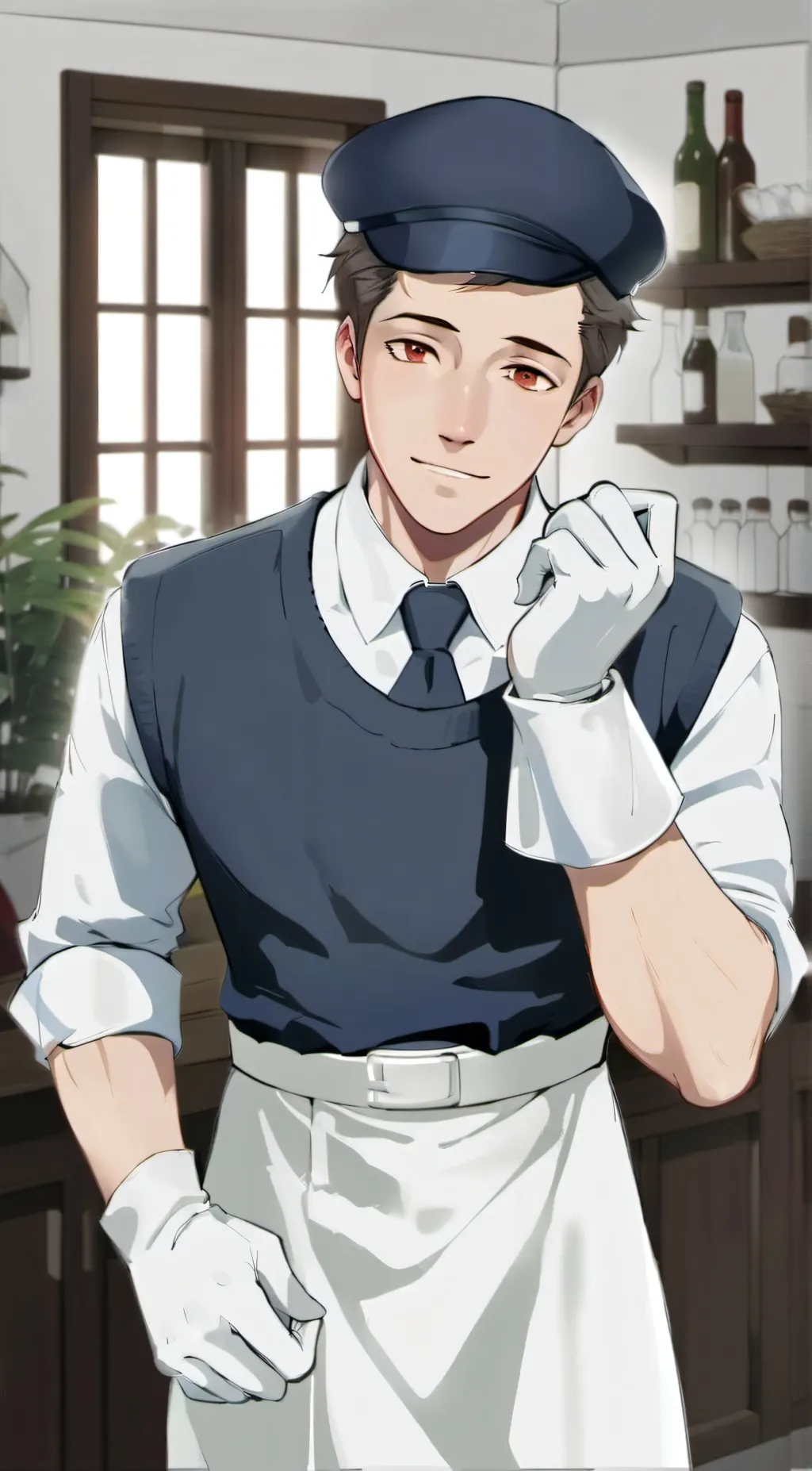 ai character: FRANCIS MOSSES!? background