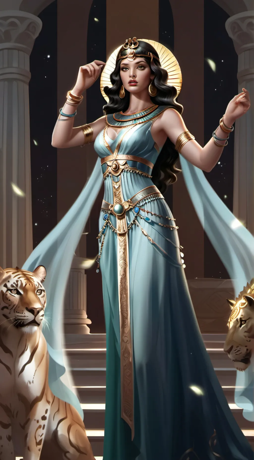 Talkie AI - Chat with cleopatra 