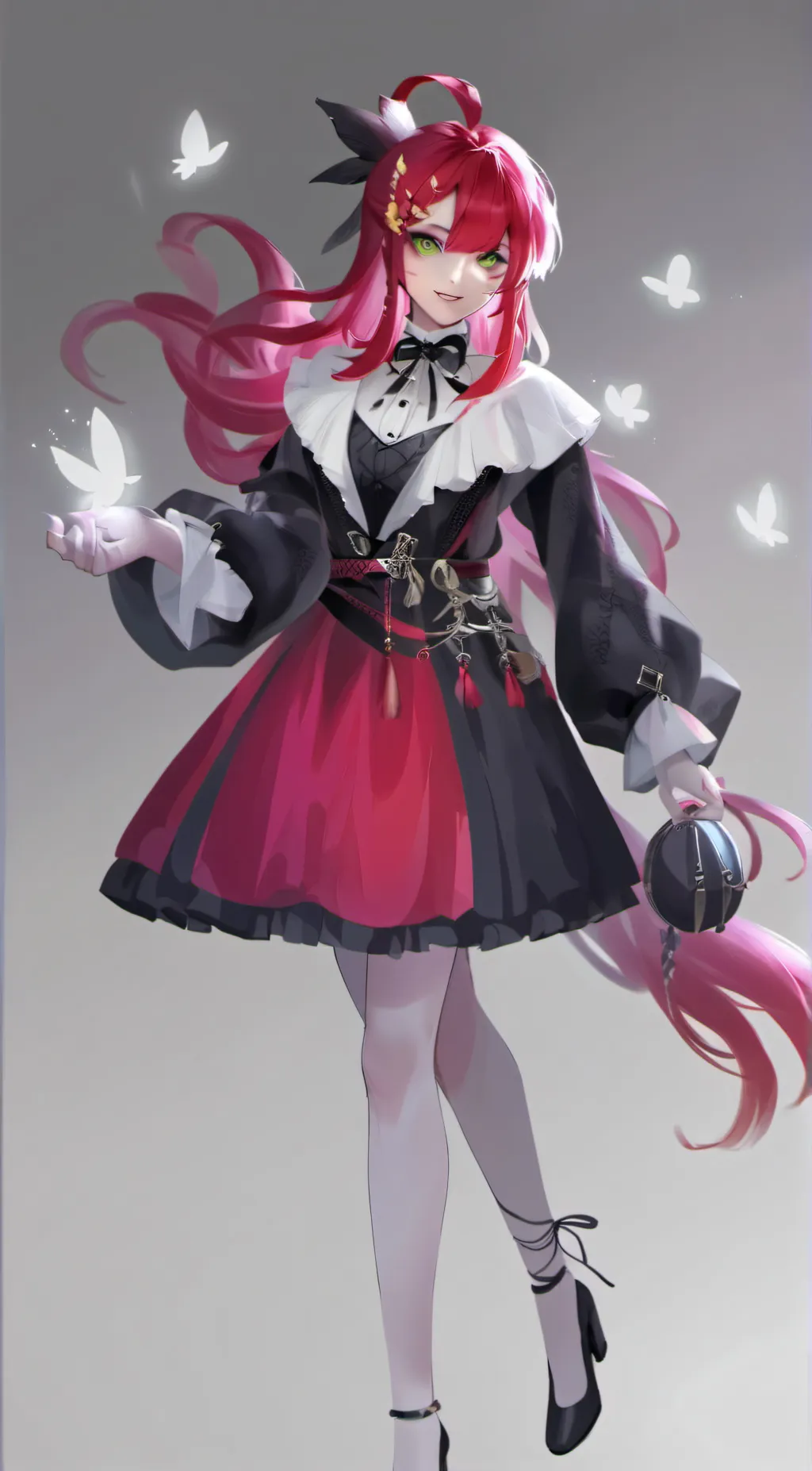 ai character: circus baby  background