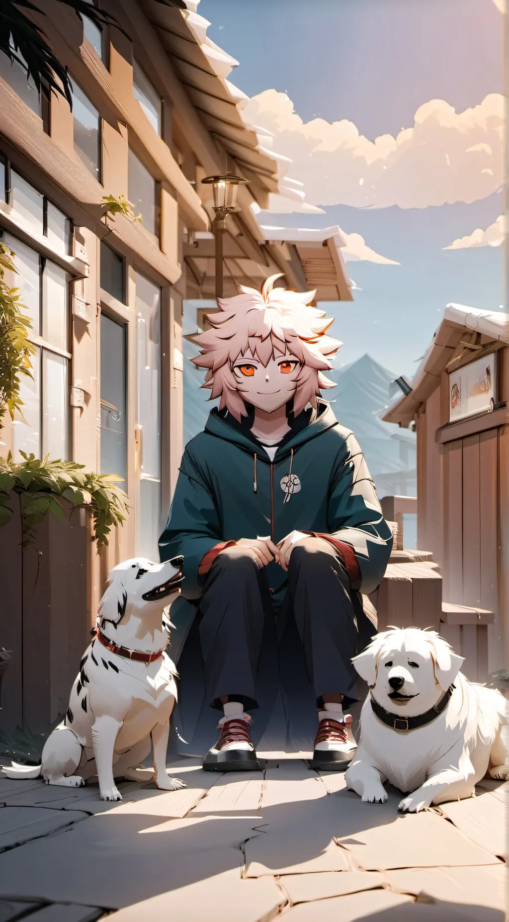 ai character: mina background