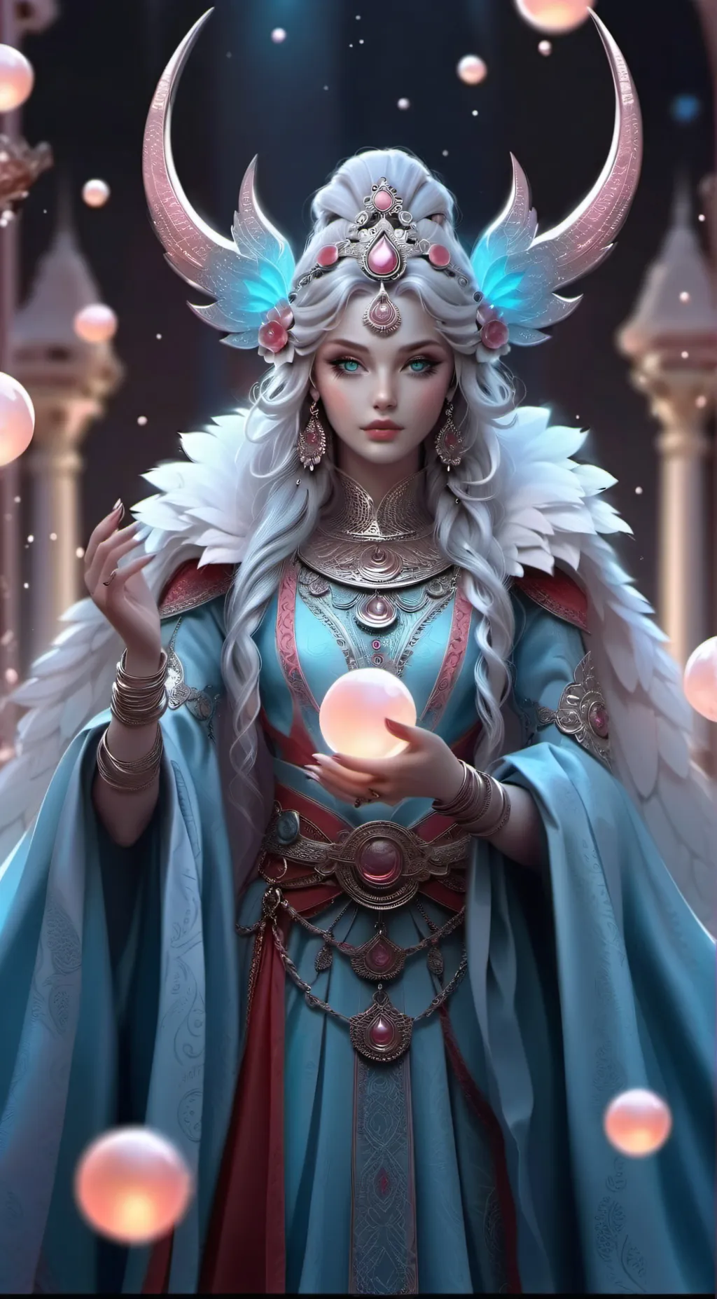 ai character: Rose Angel background