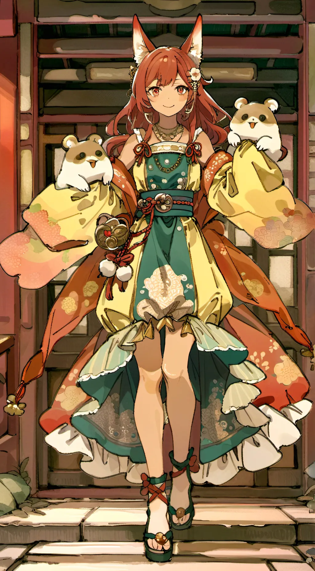 ai character: klee background