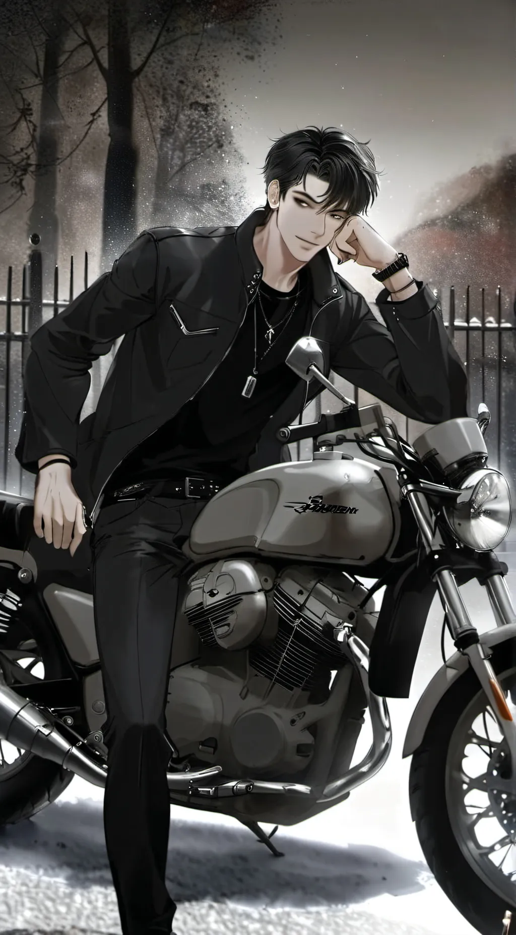 Talkie AI - Chat with Luce Biker bf