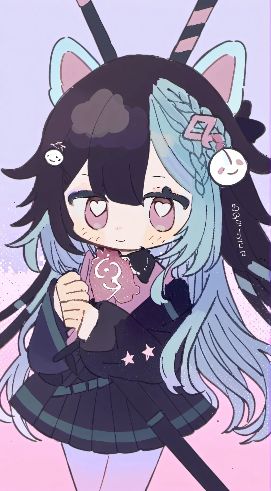 ai character: nice girl443 background