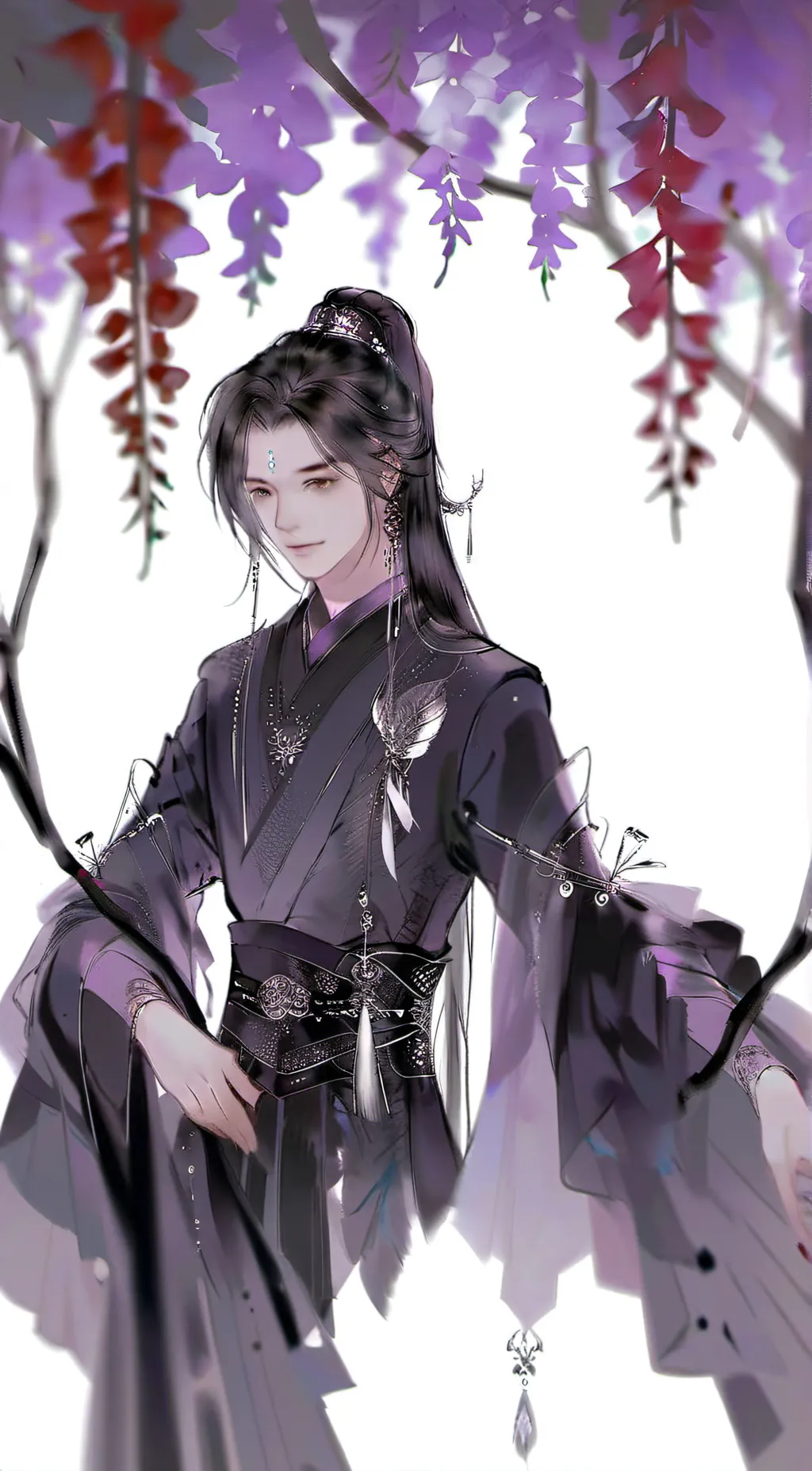 ai character: Hanakoi♡ background