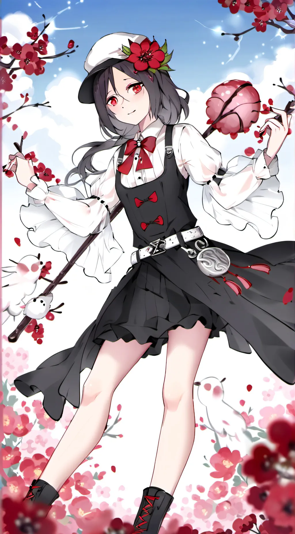 ai character: Honey background