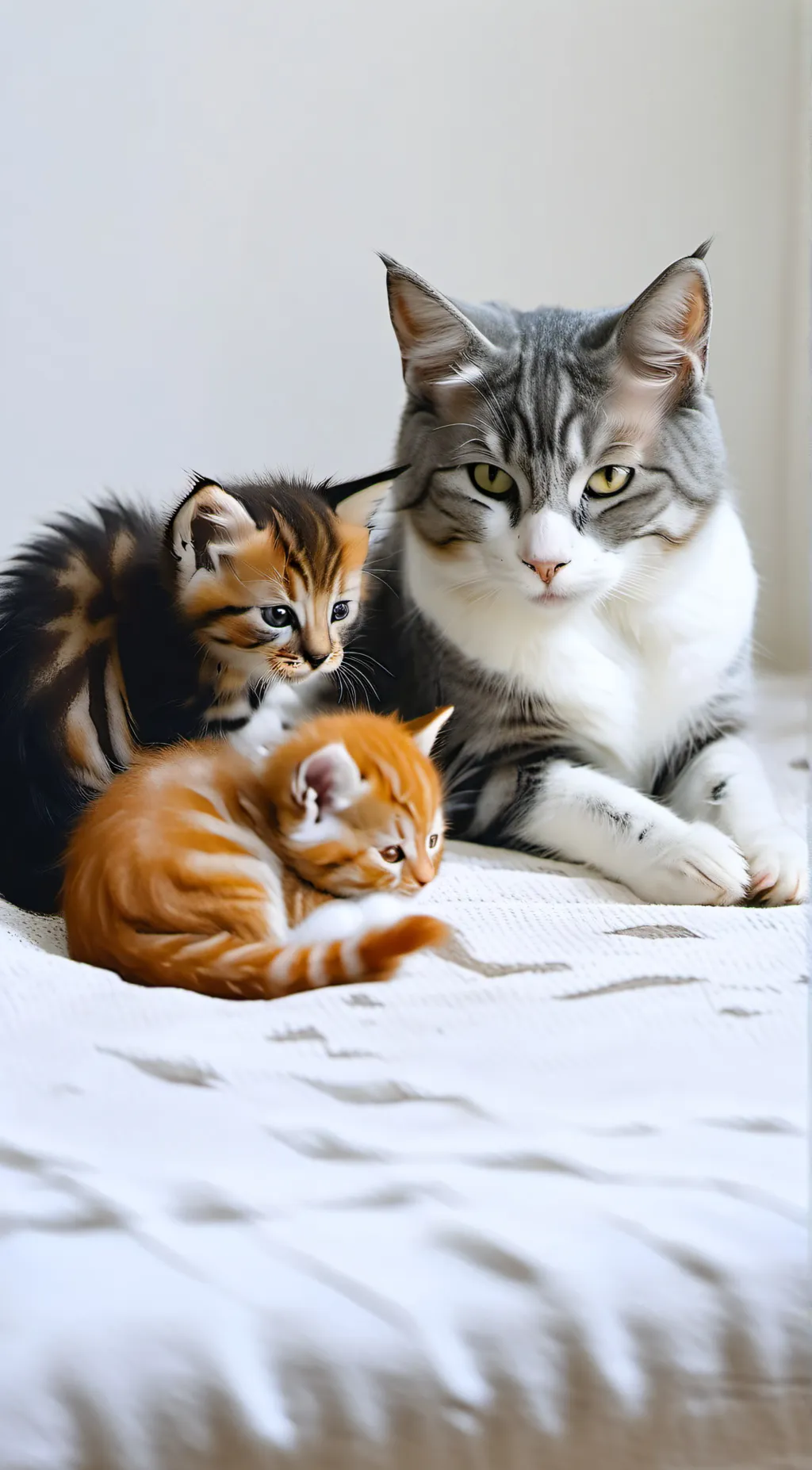 ai character: Kittens background