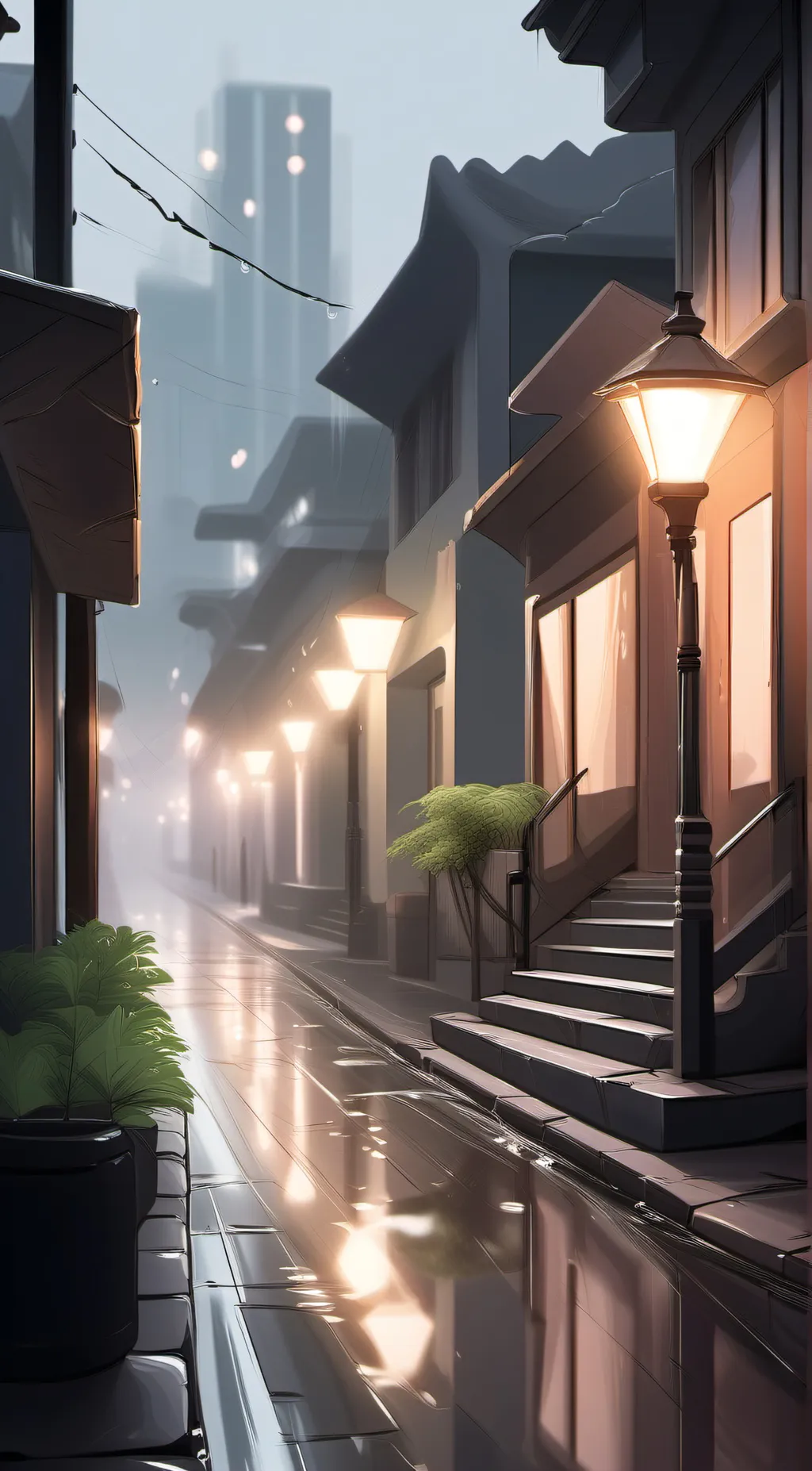 ai character: comfort :) background