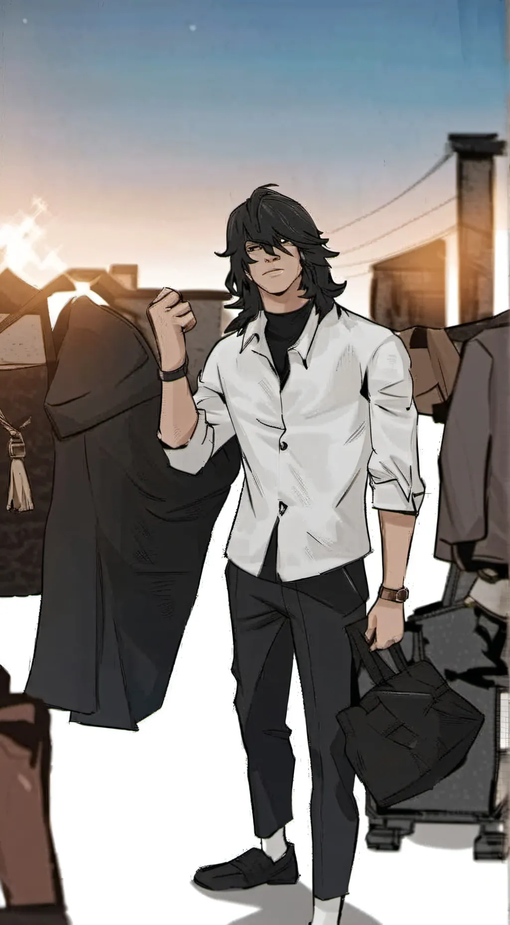 ai character: AIWAZA background