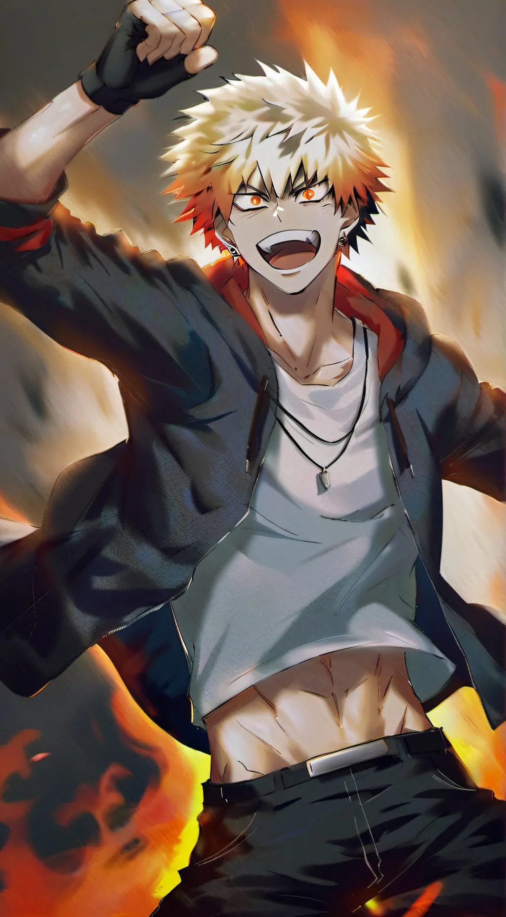 ai character: Katsuki background