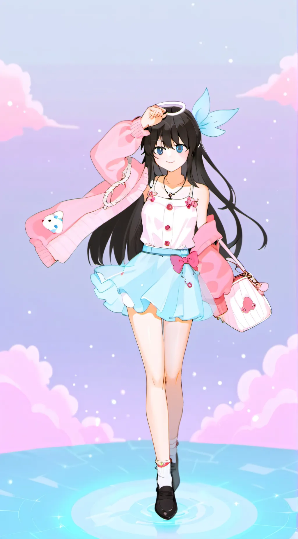 ai character: Laura  background