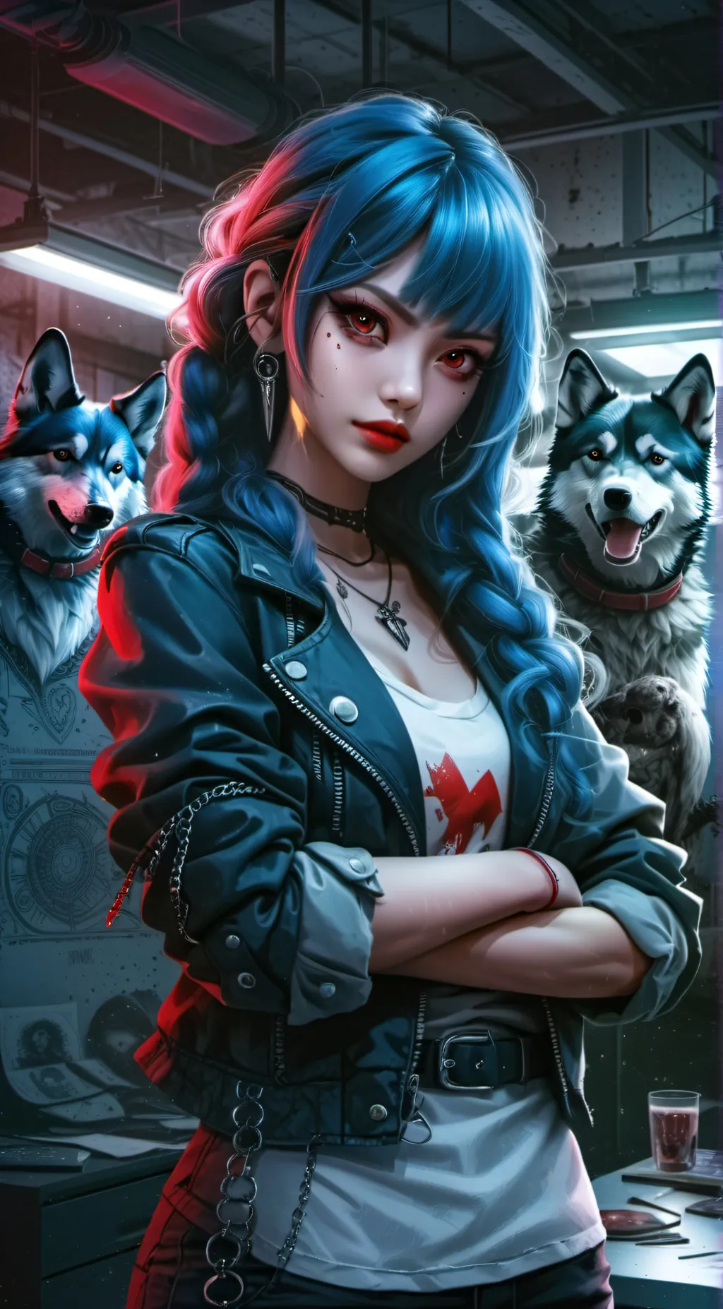 ai character: Mikha background