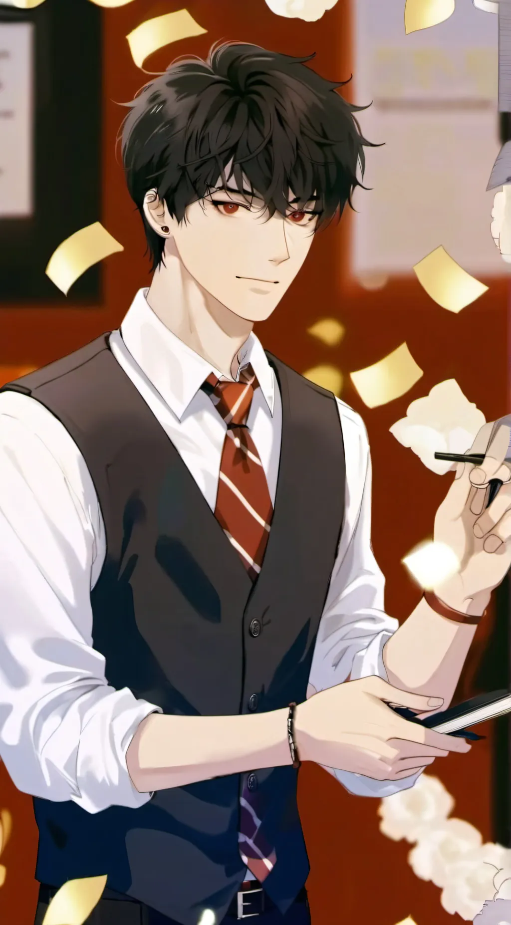 ai character: Hunter  background