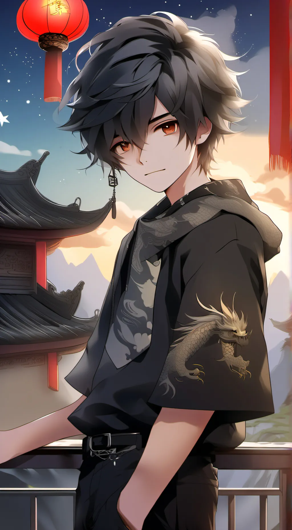 ai character: ☆Kai☆ background