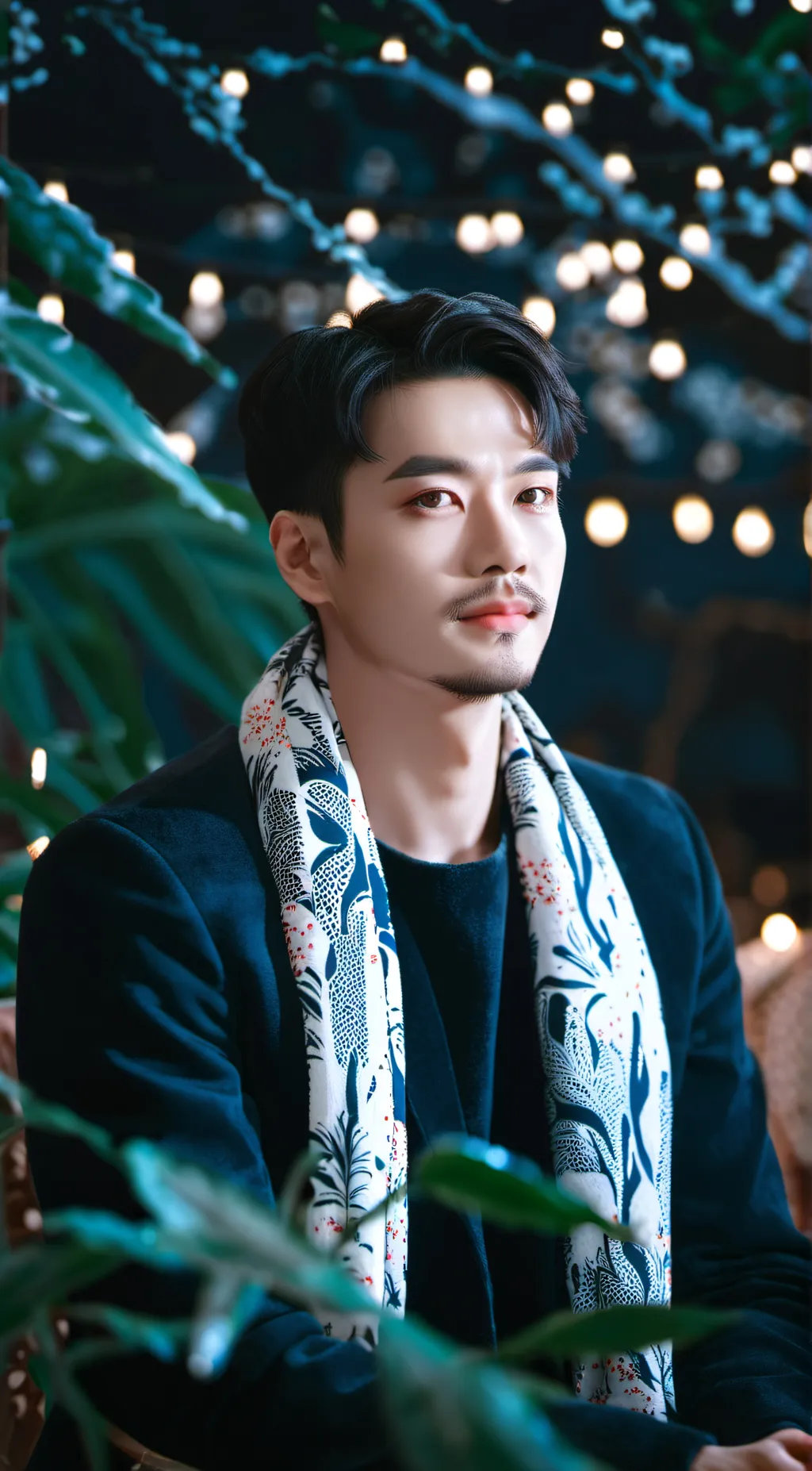 ai character: Damian  background