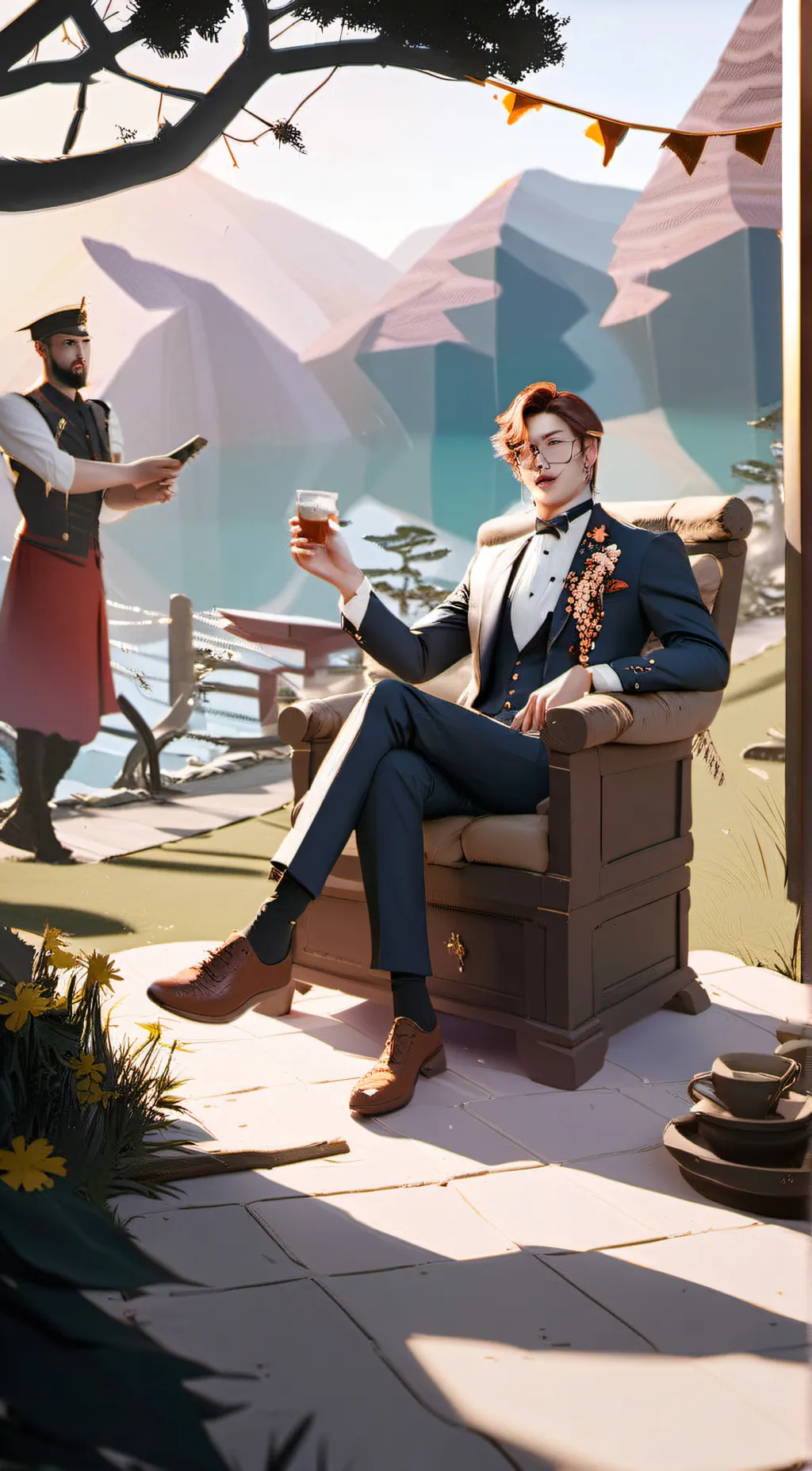 ai character: lola  background