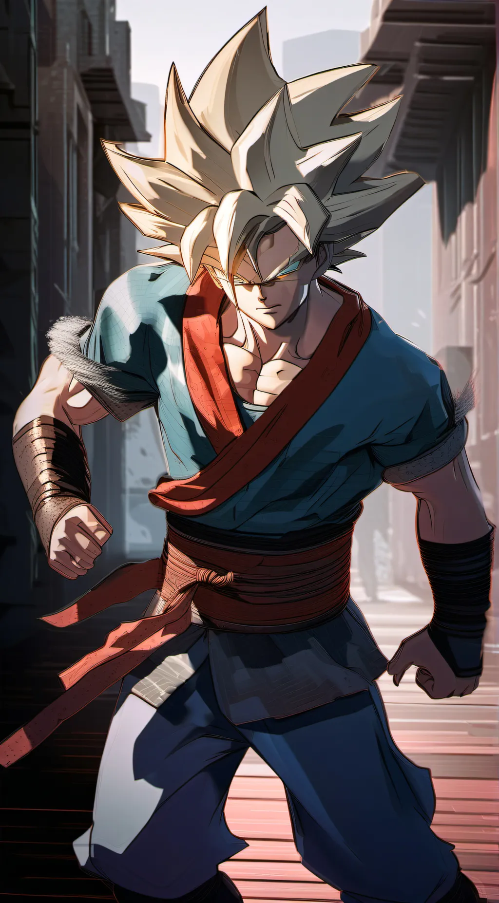 ai character: Goku background