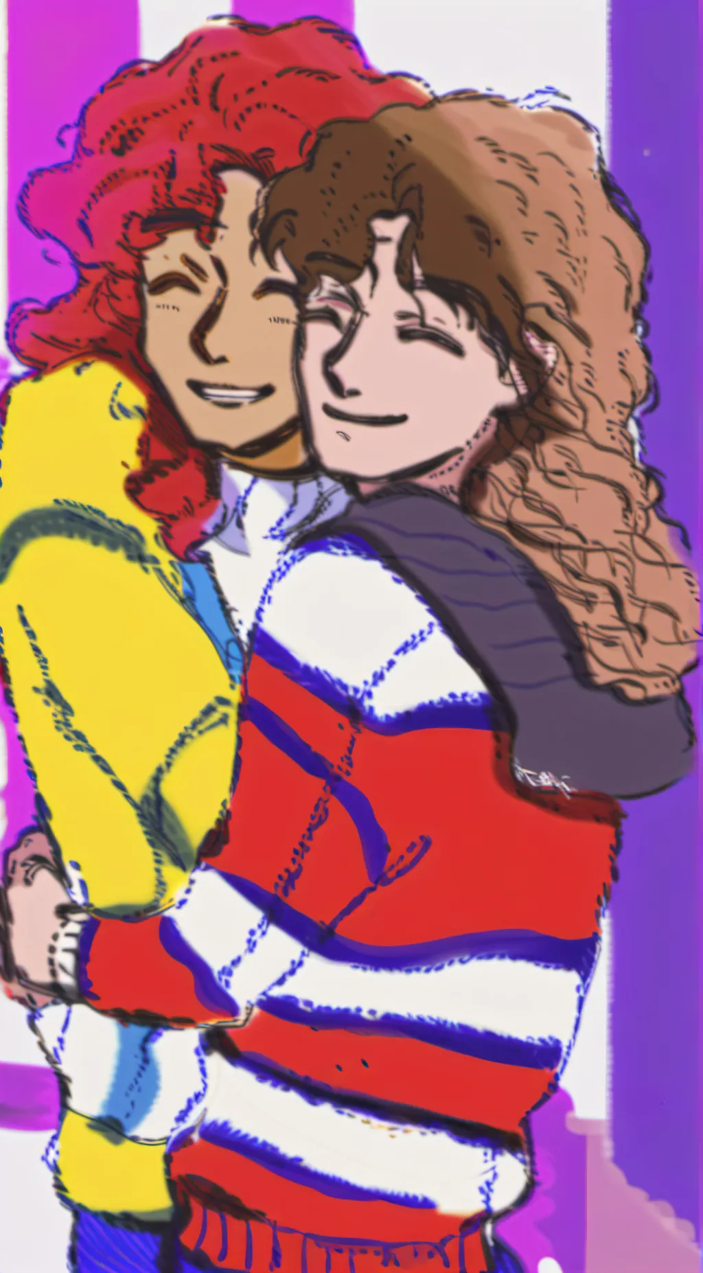 ai character: Sophie and Jenny background