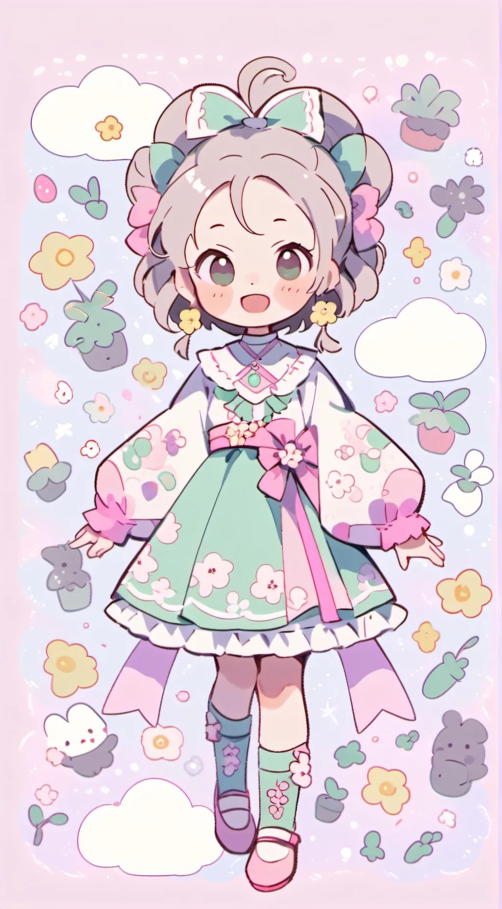 ai character: famela 🤤🥵🥴 background