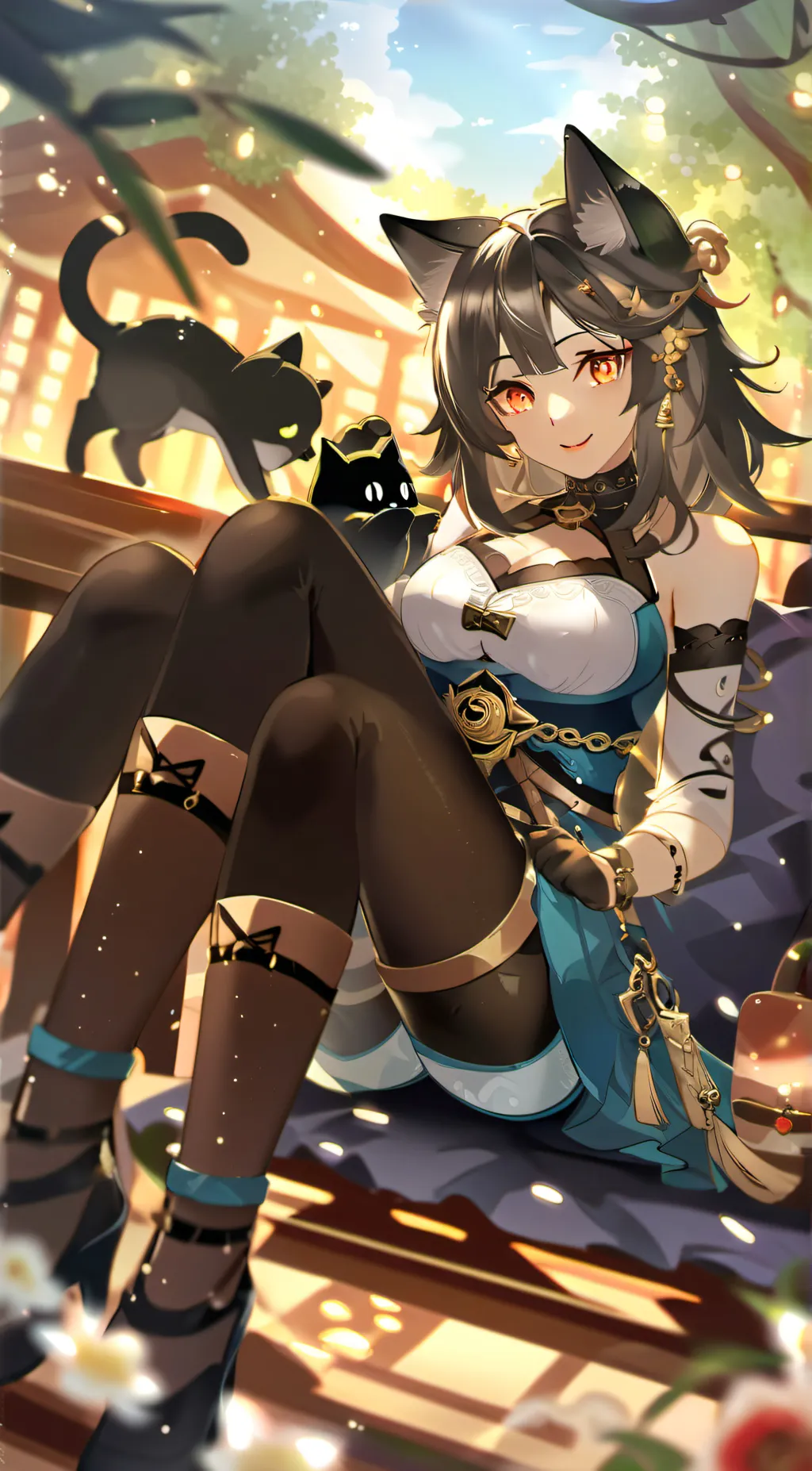 ai character: Lizzy  background