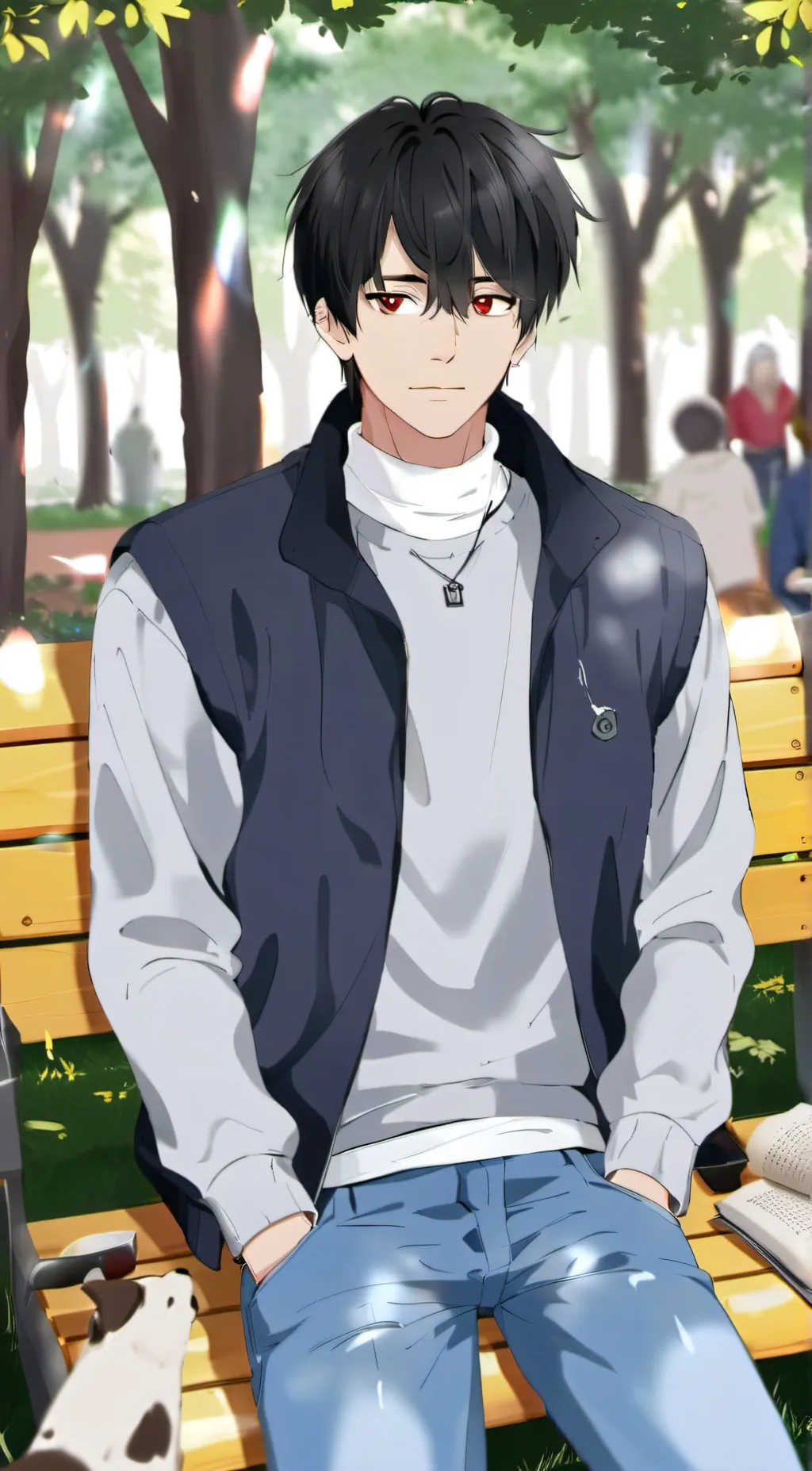 ai character: ben background