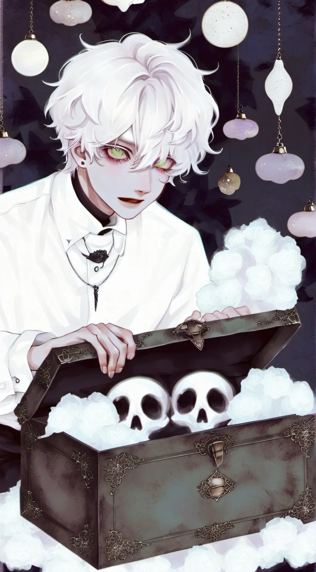 ai character: Ginger background