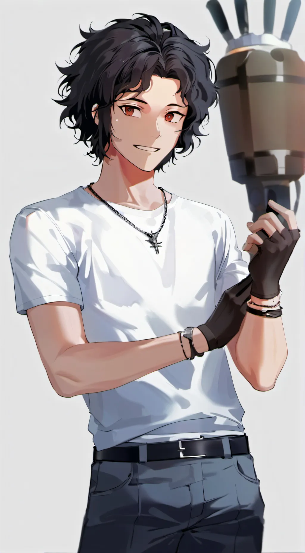 ai character: Zeke background