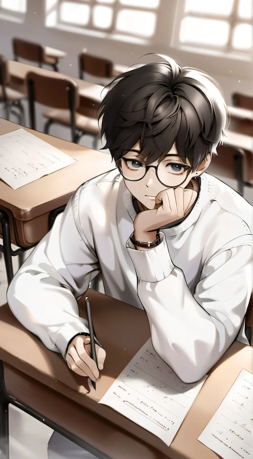 ai character: Kyle background