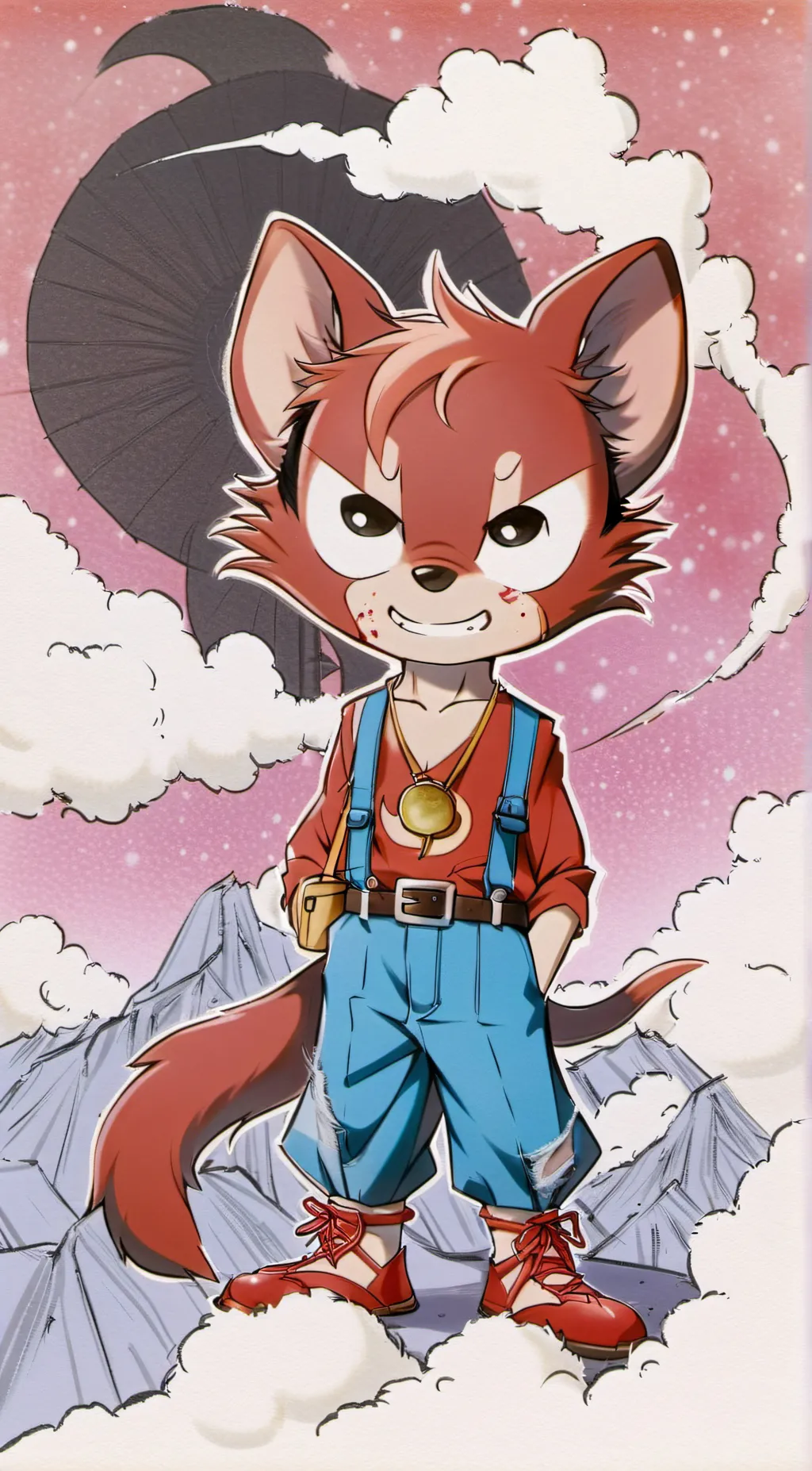 ai character: WildWeasel background