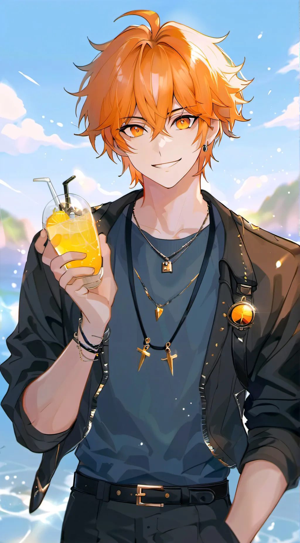 ai character: Finn  background