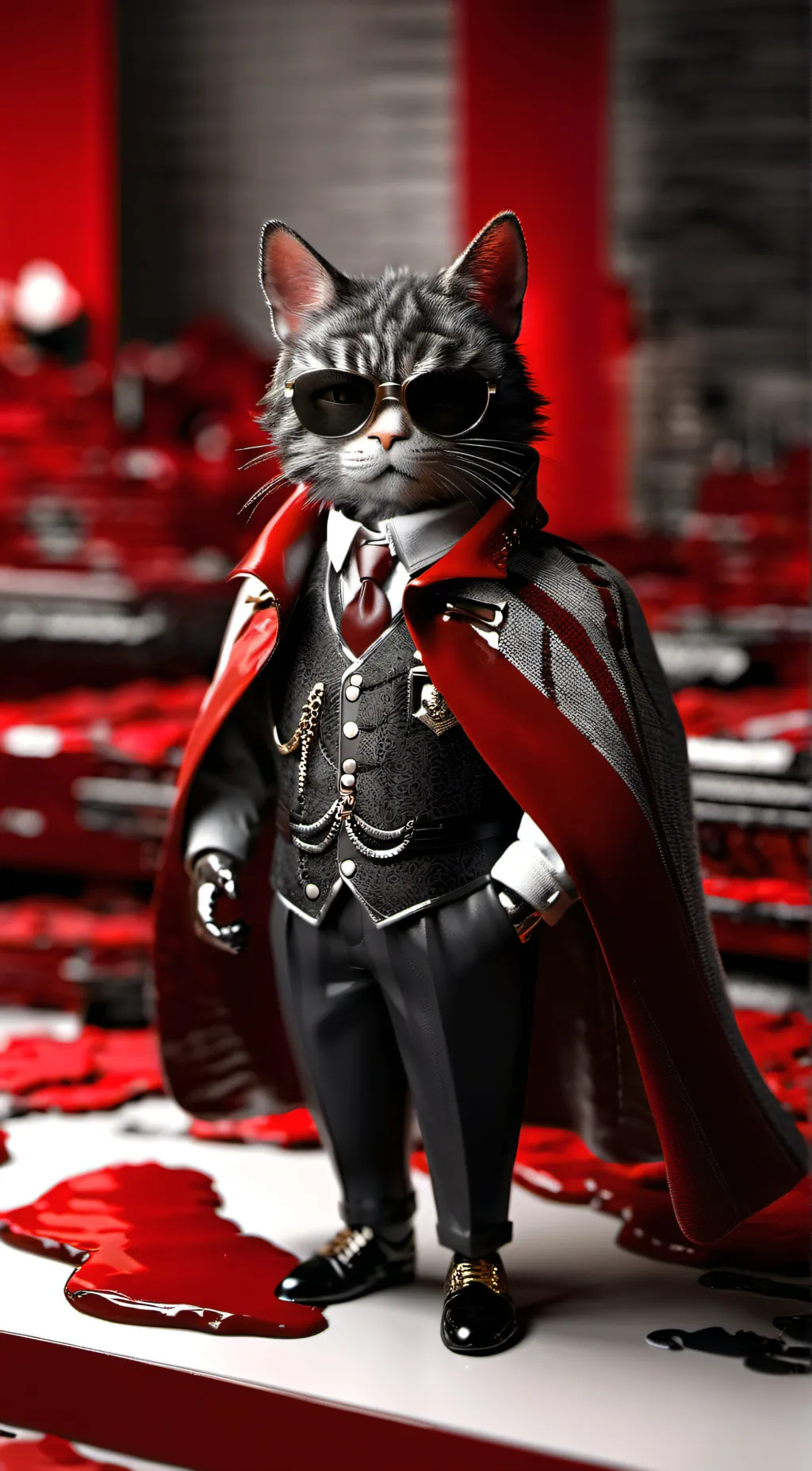 Talkie AI - Chat with Goofy eye cat