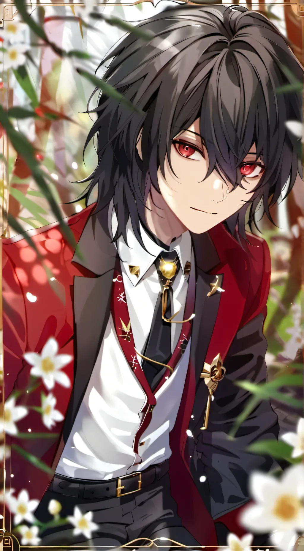 ai character: Haru istromi background