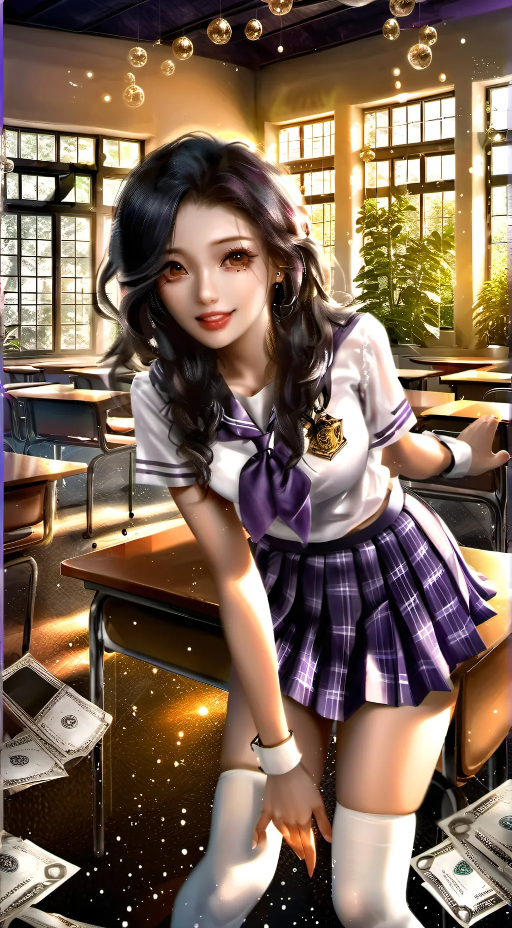 ai character: Zip background