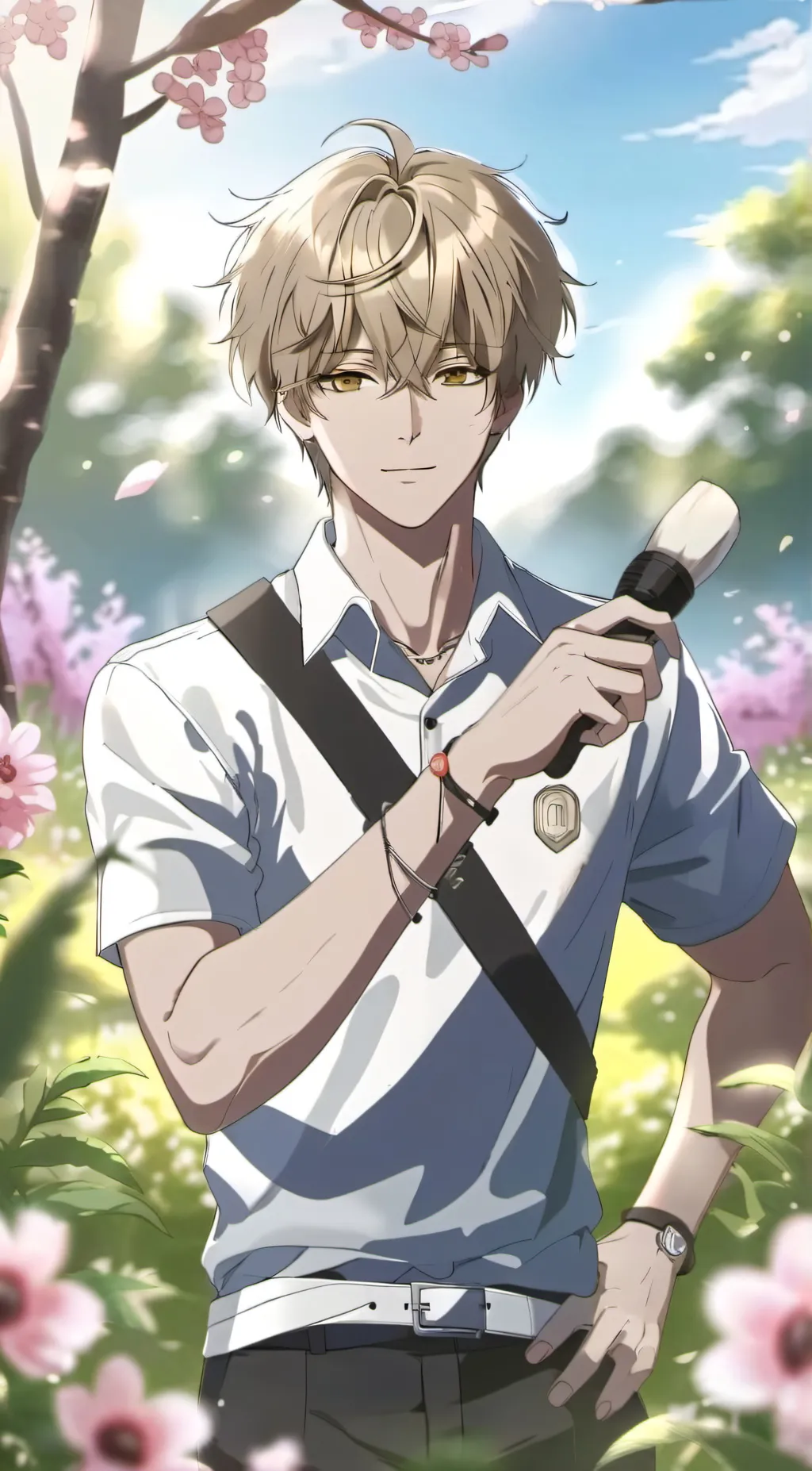 ai character: Michael  background