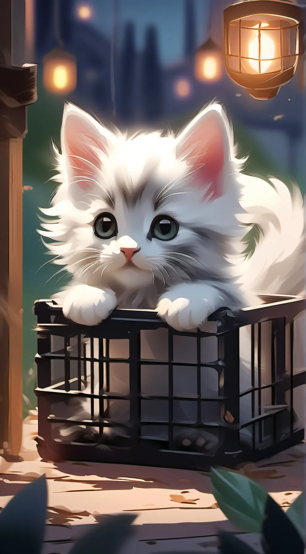 ai character: lily background