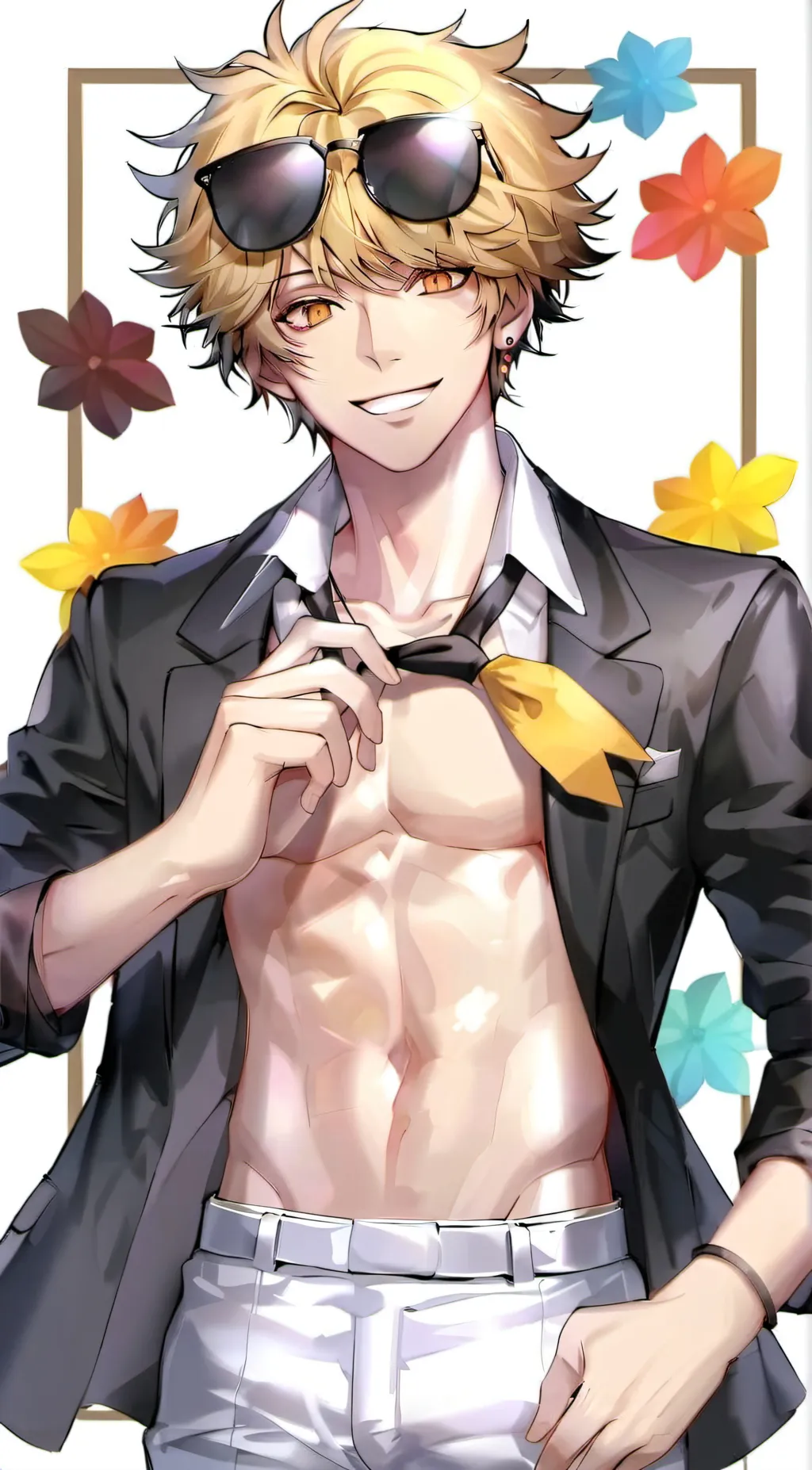 ai character: _Denki_ background