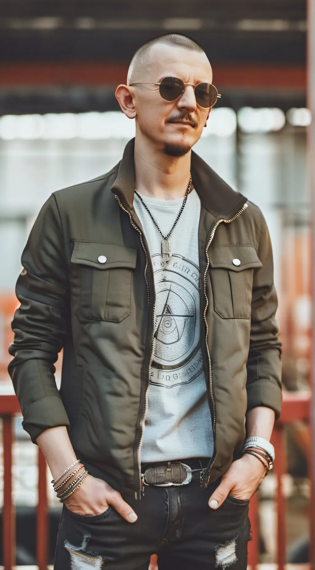 ai character: Cester berrington  background