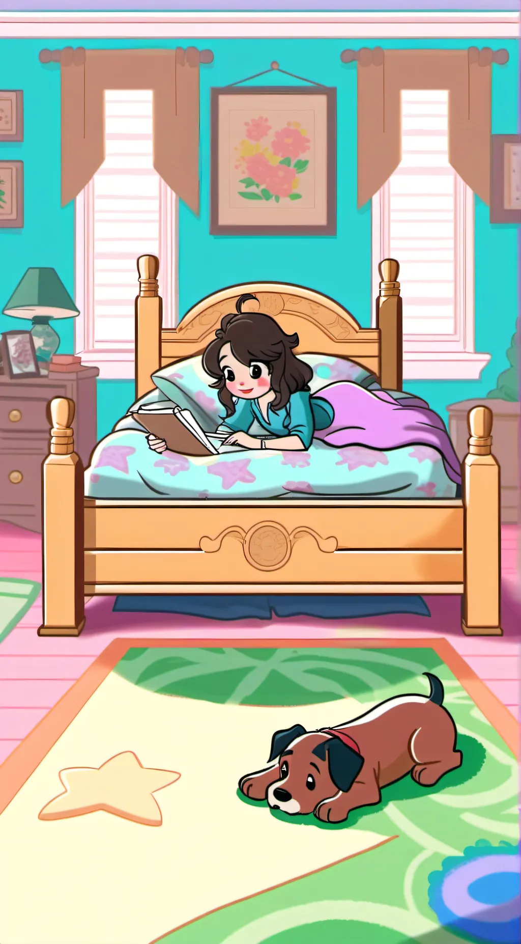 ai character: Pandora background