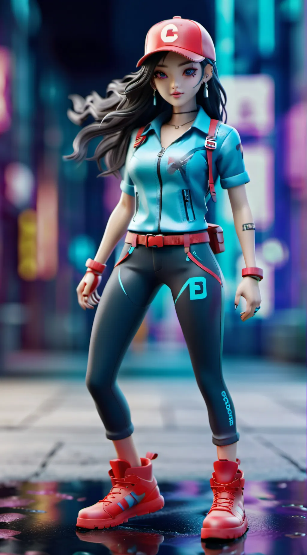 ai character: Veronica background