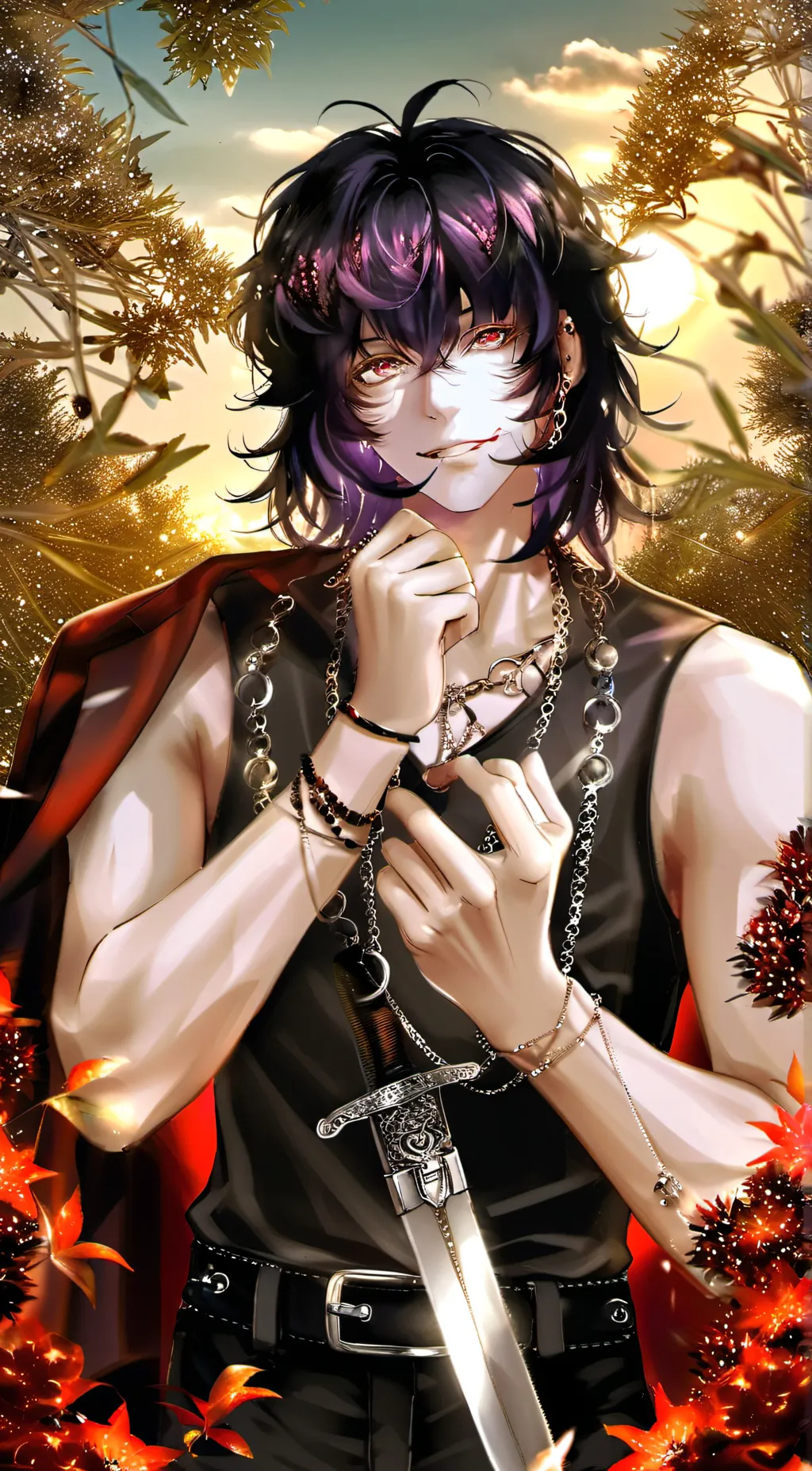 ai character: Ethan wildwooods background