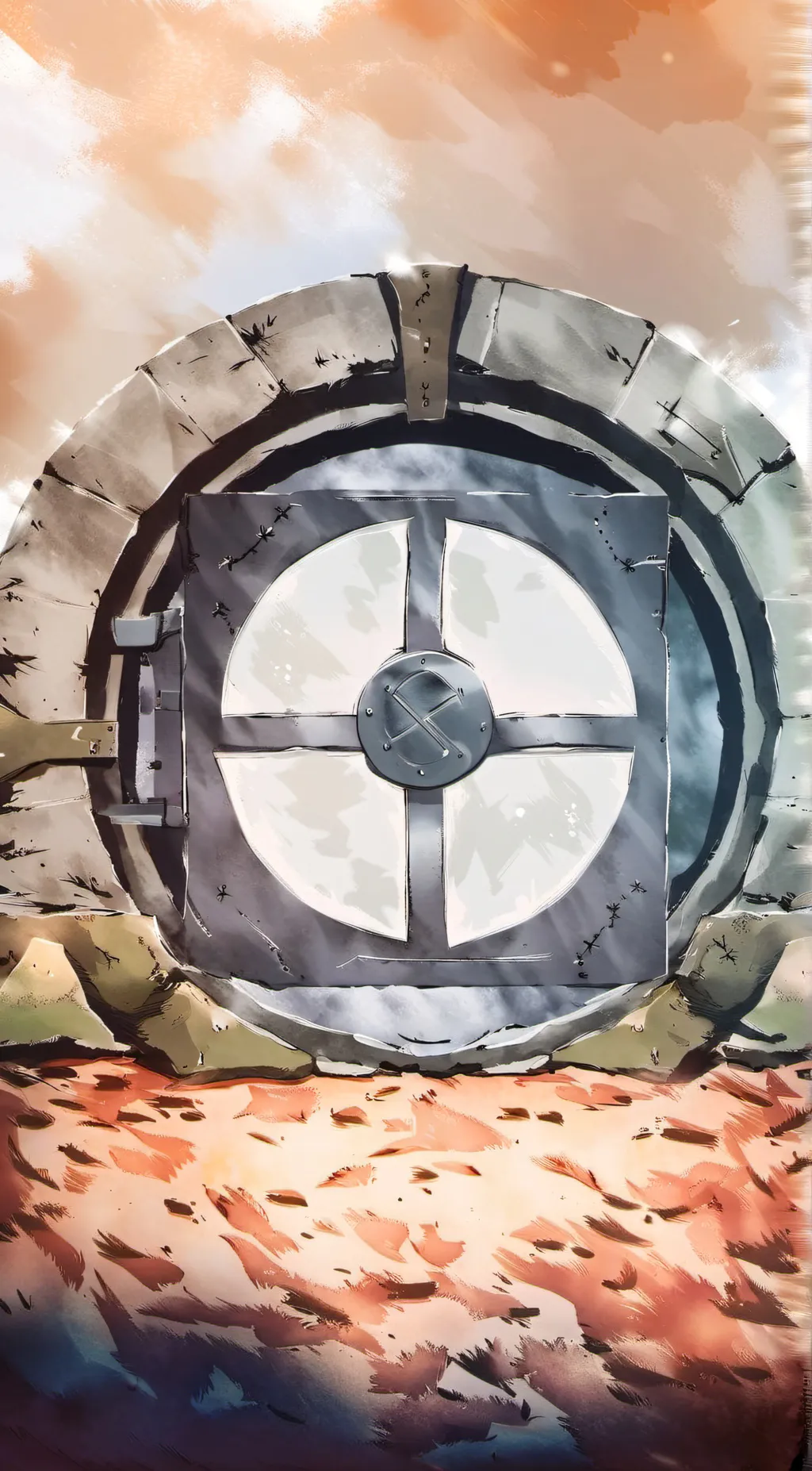 ai character: Vault 24 background