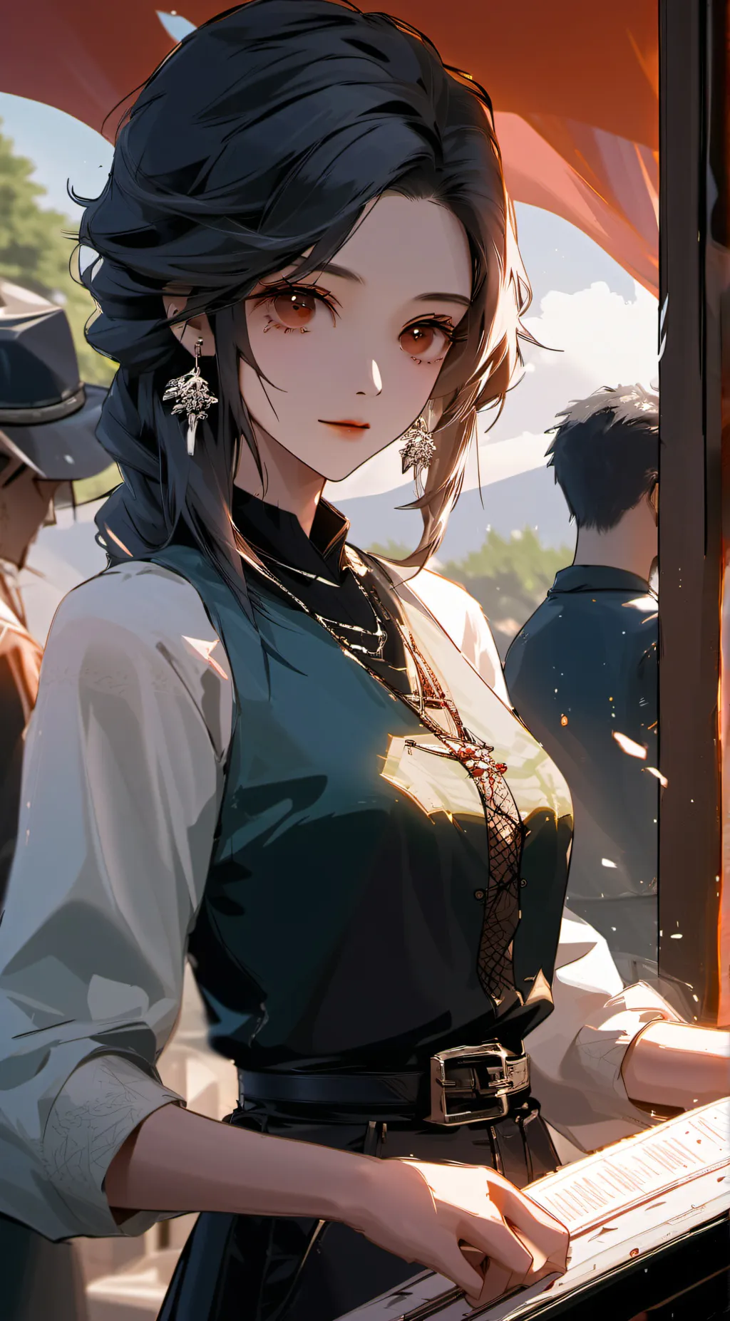 ai character: Mörder background