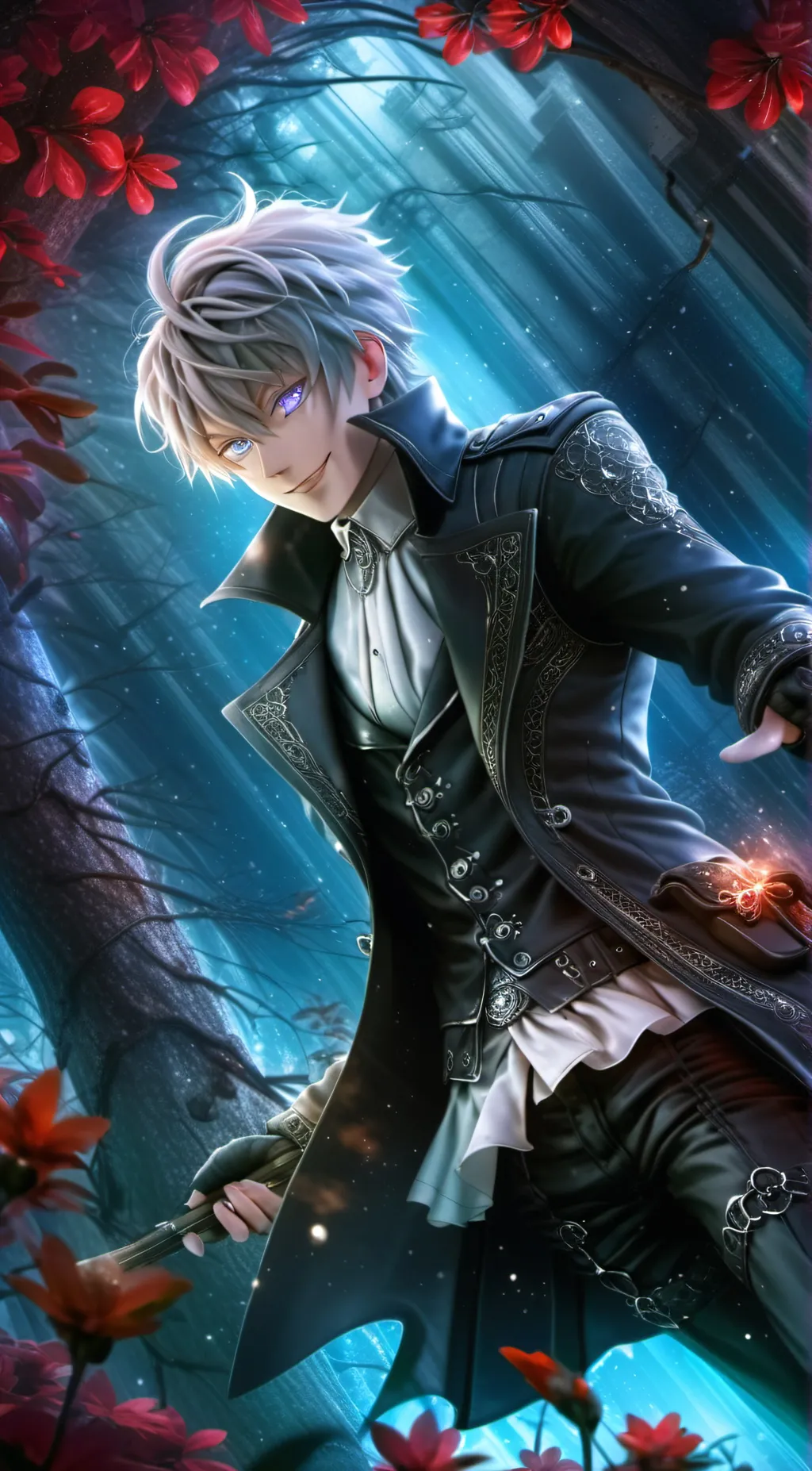 ai character: gojo background