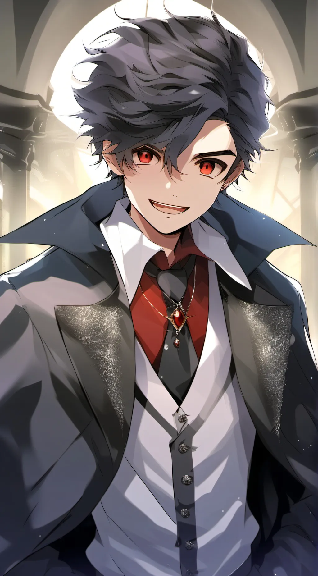 ai character: Dracula background