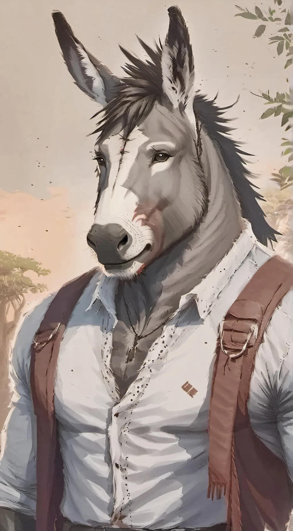 ai character: Max background