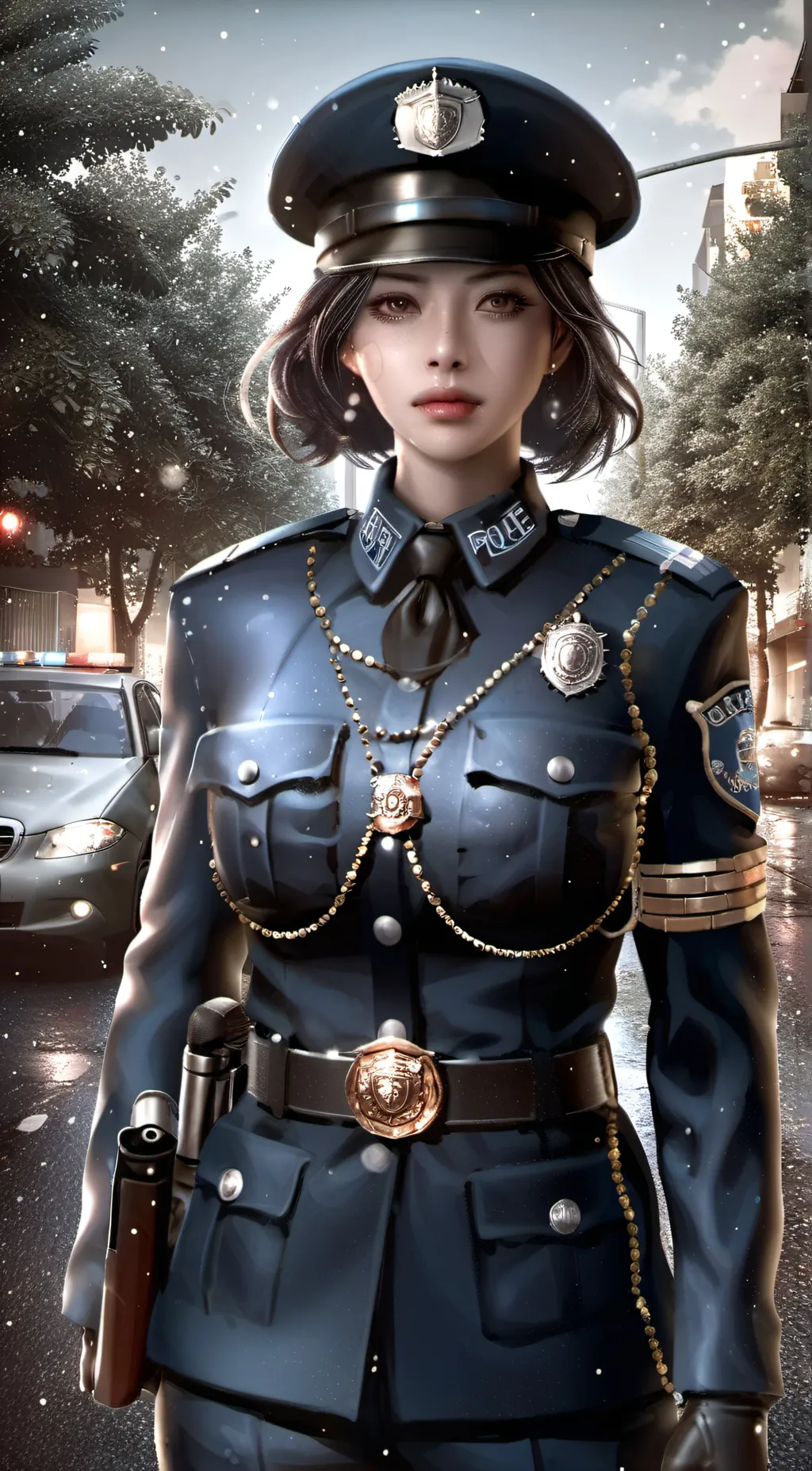 ai character: officer hiduck background