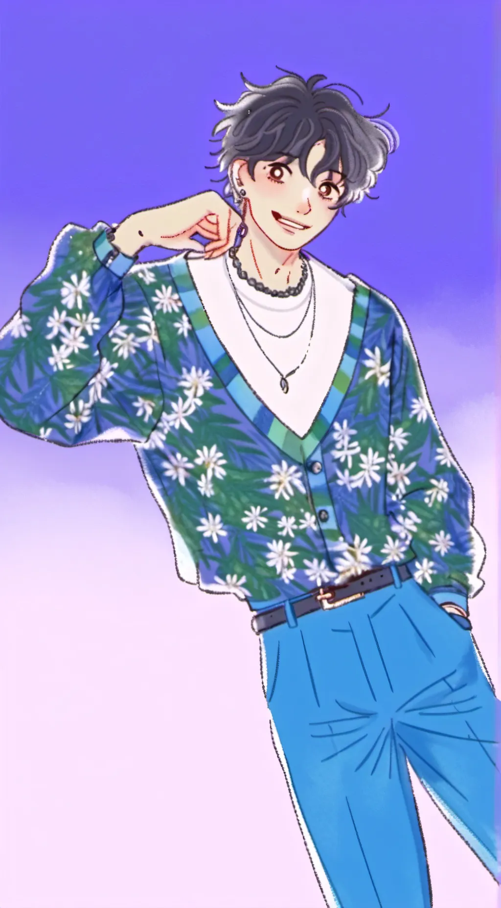 ai character: Coal background