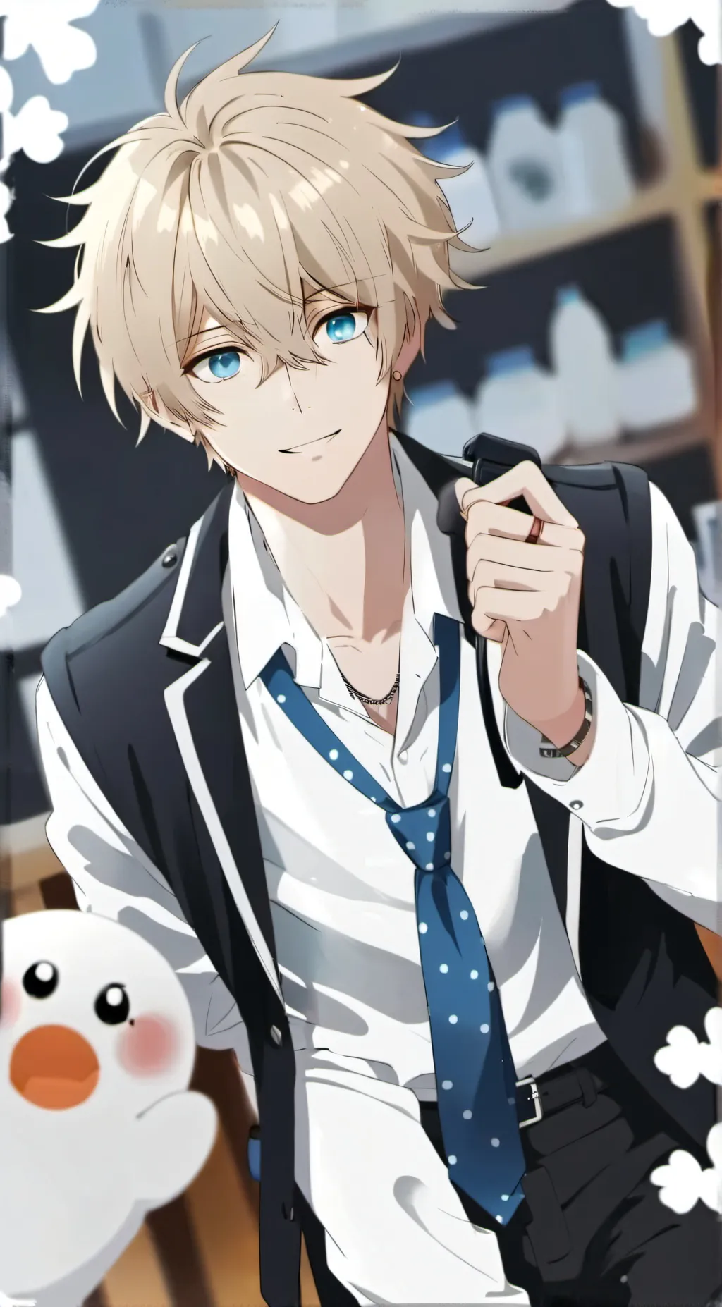 ai character: Becom background