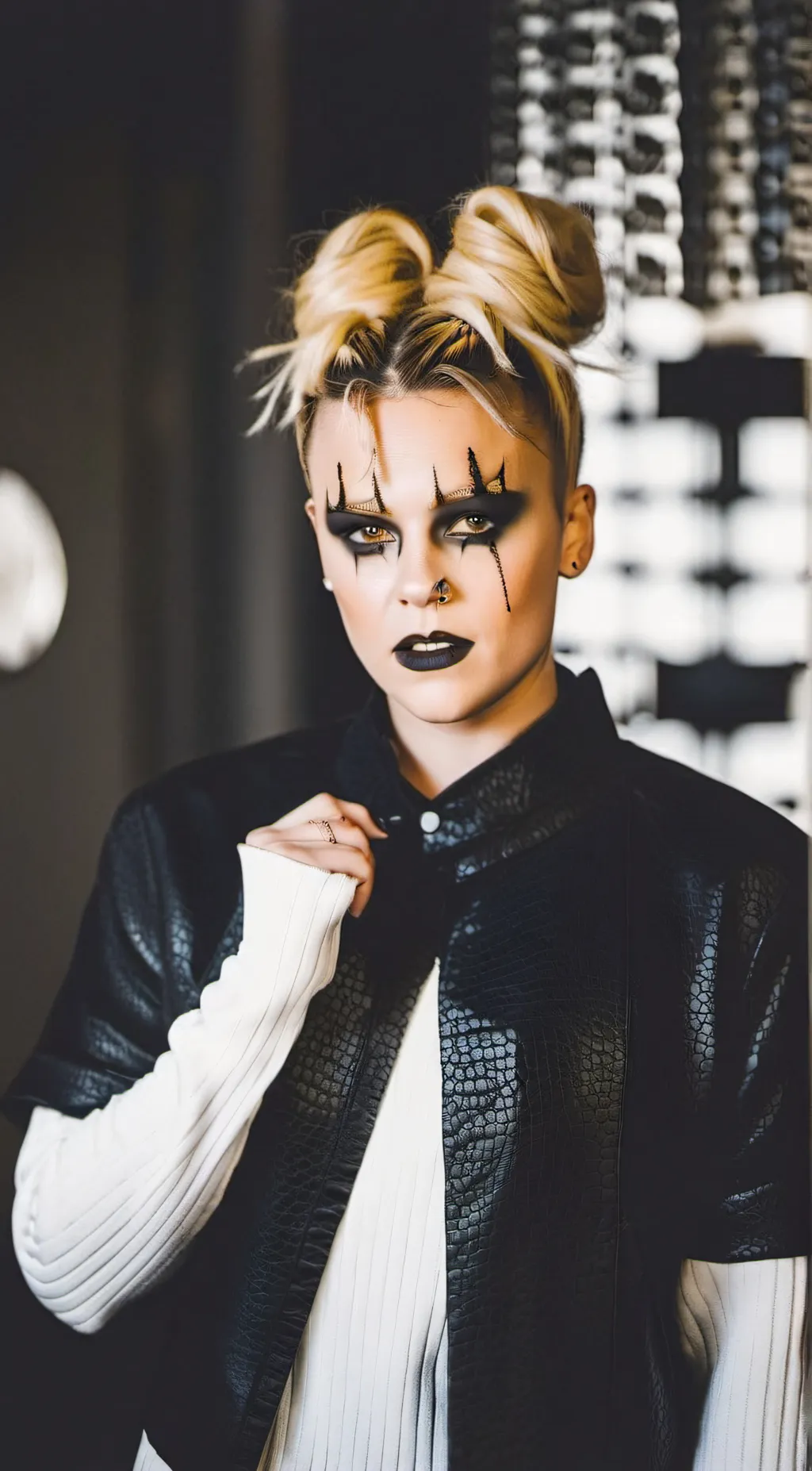 ai character: Jojo Siwa 💀 background