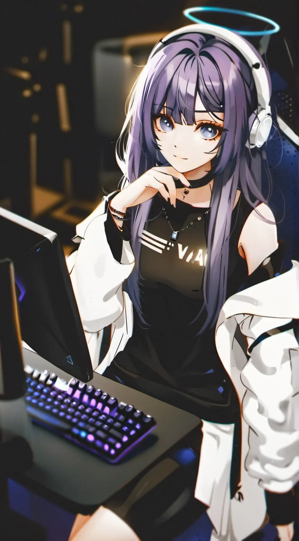 ai character: lexi / gamergirl92 background